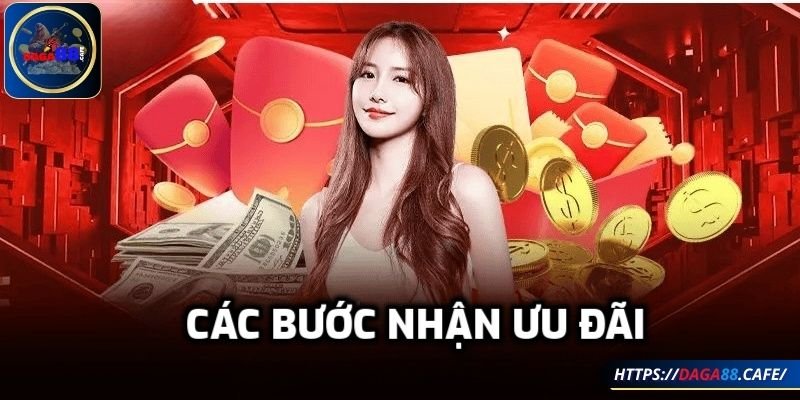 Các bước nhận ưu đãi